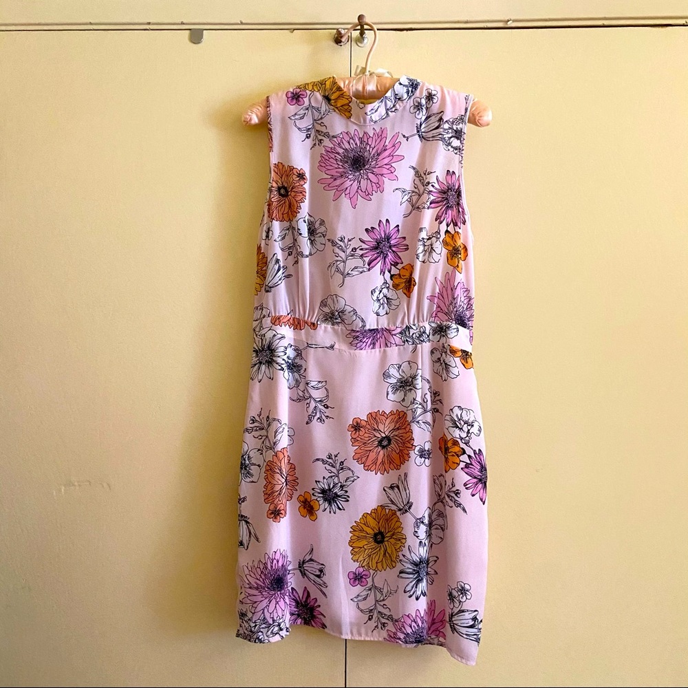 NWT ASOS PETITES FLORAL MINIDRESS 8P